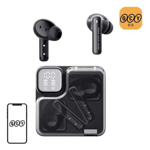 Auscultadores Tws Qcy Melobuds Neo T31 (Preto)