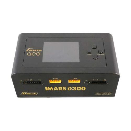 Gens Ace Imars D300 G-Tech Channel Ac/Dc 300w/700w Rc Battery Charger-Eu Black