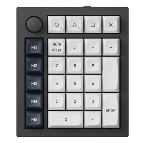 Keychron Q0 Max RGB Qmk/Via Knob Versão Numérica