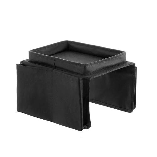 Color: Negro<br>marca: Innovagoods<br>modelo: V0101223<br>tipo: Bandeja para Sofá Con Organizador de