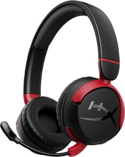 Headset Hyperx Cloud Mini Wireless Gaming Preto/Ve