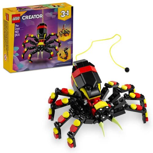 LEGO Creator 3-in-1: Animais Selvagens: Aranha Su.