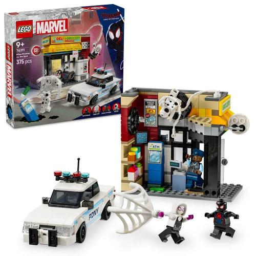 Lego Marvel: Aranhaverso - Miles Morales Contra Spot | Idades 9+ | 375 Peças | Item 76311