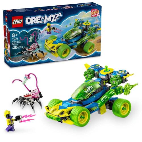 Lego Dreamzzz: Mateo em Ação No Carro de Corrida do Z-Blob | Idades 8+ | 485 Peças | Item 71491