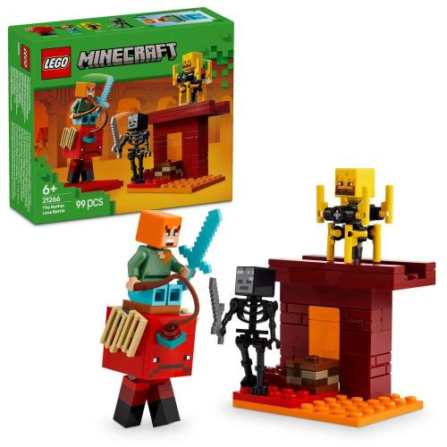 LEGO Minecraft: A Batalha da Lava do Nether | Ida.