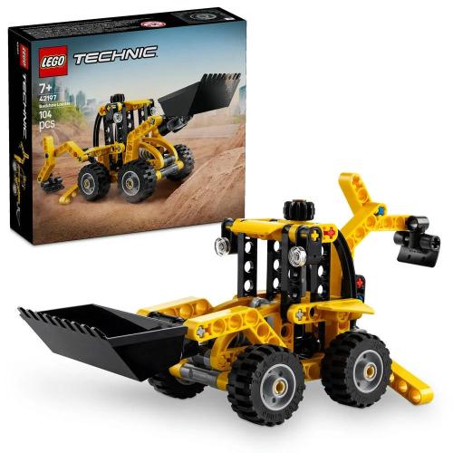 Lego Technic: Retroescavadora | Idades 7+ | 104 Peças | Item 42197