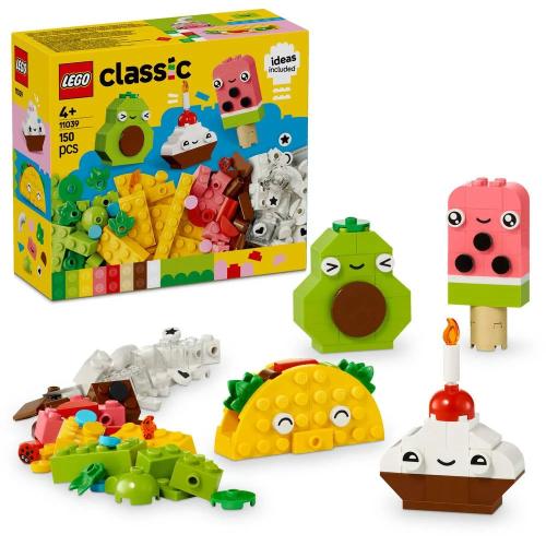 LEGO Classic: Amigos Alimentos Criativos | Idades.