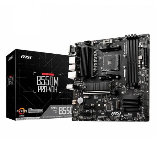 Msi B550m Pro-Vdh - Motherboard - Micro Atx - Socket Am4 - Amd B550