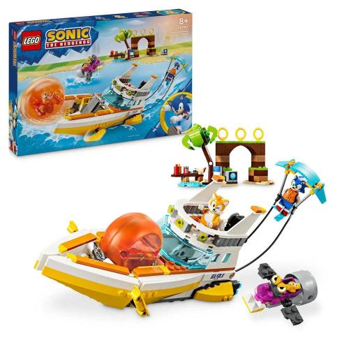 LEGO Sonic: Barco de Aventura do Tails | Idades 8.