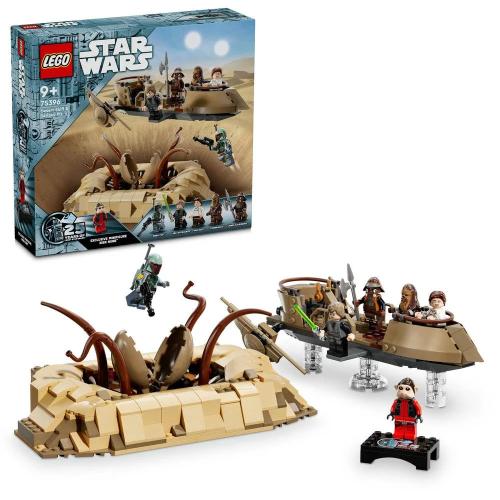 LEGO Star Wars: Desert Skiff e Buraco de Sarlacc .