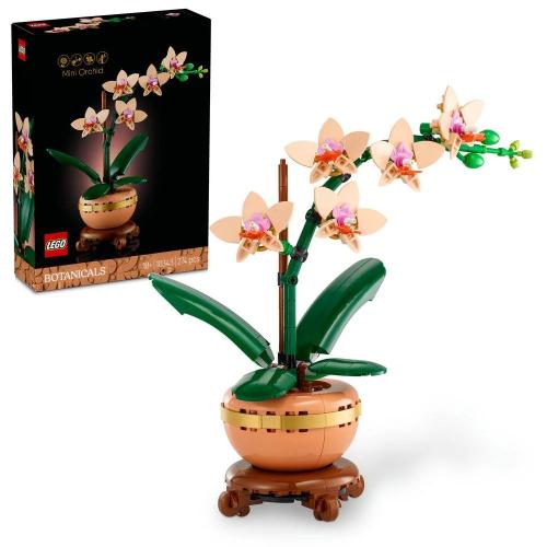 Lego Botanicals: Orquídea em Miniatura | Idades 18+ | 274 Peças | Item 10343