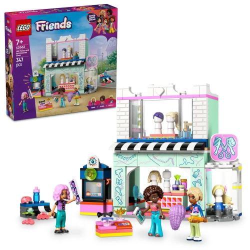 Lego Friends: Cabeleireiro e Loja de Acessórios | Idades 7+ | 347 Peças | Item 42662
