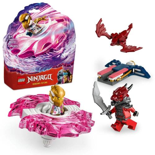 Lego Ninjago: Spinner de Spinjitzu do Dragão da Sora | Idades 6+ | 56 Peças | Item 71824
