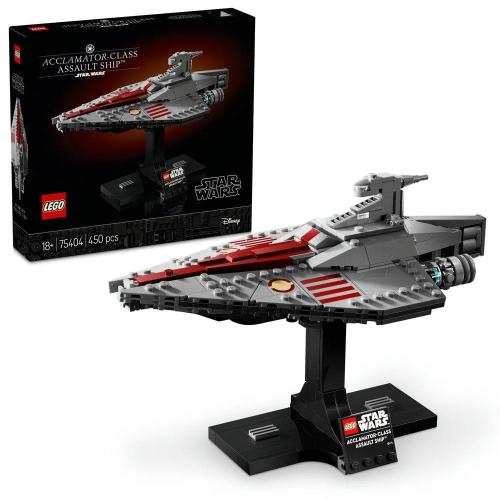 Lego Star Wars: Nave de Assalto de Classe Acclamator | Idades 18+ | 450 Peças | Item 75404