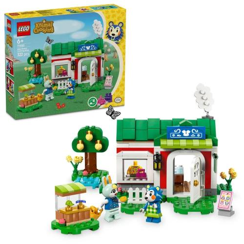 Lego Animal Crossing: Alfaiataria Able Sisters | Idades 6+ | 322 Peças | Item 77055