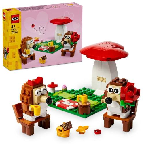 Lego Iconic: Piquenique dos Ouriços | Idades 8+ | 166 Peças | Item 40711