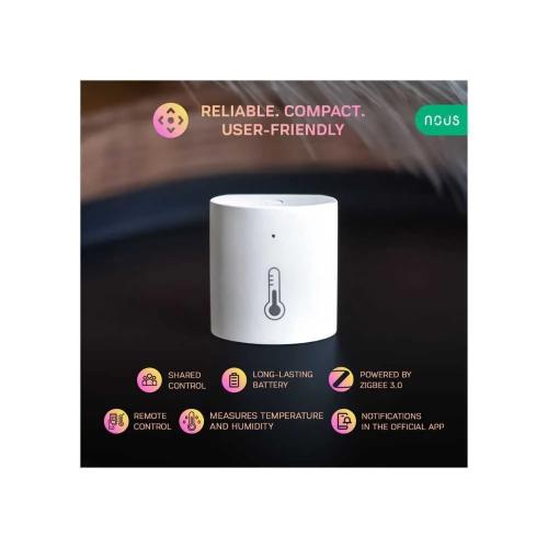 Sensor de temperatura e humidade sem fios Nous E5.
