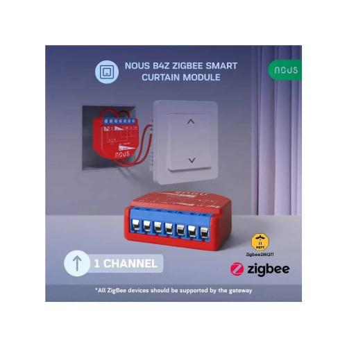 Nous B4z Smart Tuya Zigbee Mini Módulo de Relé pa.