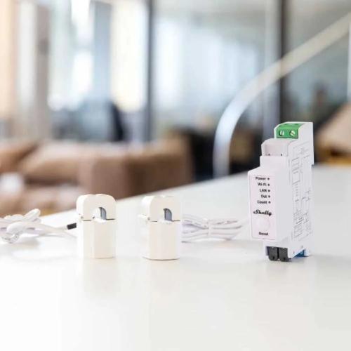Shelly Pro em - 50a Medidor de energia profission.