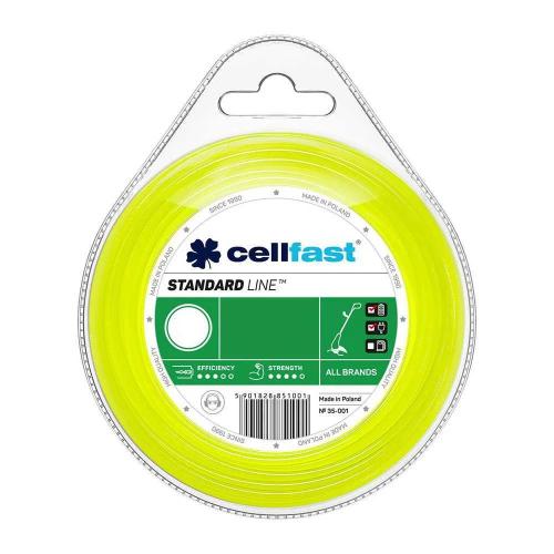 Linha Dispensadora para Roçadeira Standard - Redonda Ø2,0 Mm 15 M
