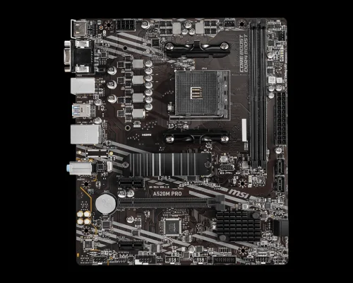 Msi A520m Pro - Motherboard - Micro Atx - Socket Am4 - Amd A520
