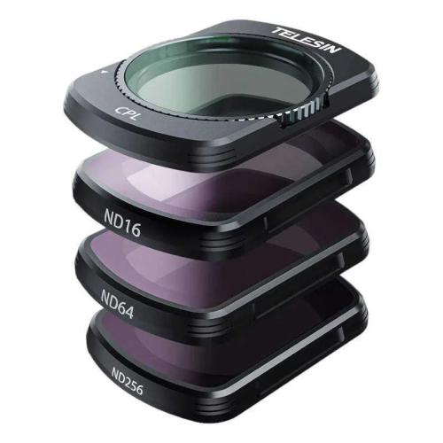 Conjunto de filtros de lente Cpl Nd16/64/256 Tele.