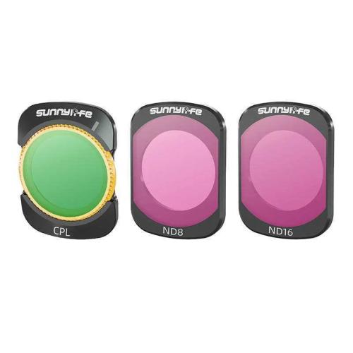 Filtros de Lente Cpl Nd8 Nd16 Sunnylife para Dji Osm