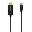 Cable Conversor Aisens Aluminio Usb-C a Hdmi 2.1 .