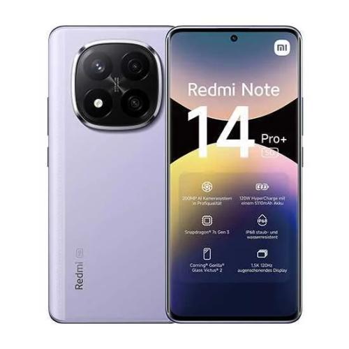 Xiaomi Redmi Note 14 Pro+ 5g Dual Sim 12gb RAM 512gb - Lavender Purple
