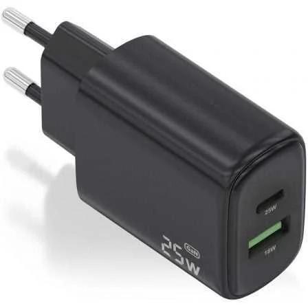 Cargador Gan de Pared Aisens A110-0912/ 1xusb Tip.
