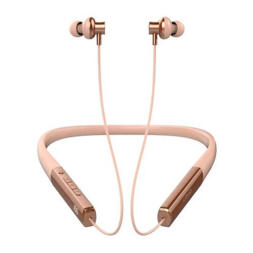 Auscultadores com Fita para o Pescoço Sem Fios Ldnio N01 Rose Gold