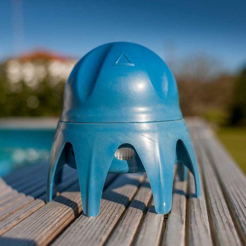 Dosificador Flotant Per Al Manteniment de L'aigua de La Piscina (Poolp'o). Apte Per a Piscines Eleva