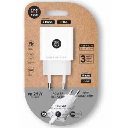 Cargador de Pared Tech One Tech Tec2264/ 1xusb Ti.
