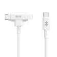 Hyper Silicone Usb-C To Usb-C And Lightning Hybri.
