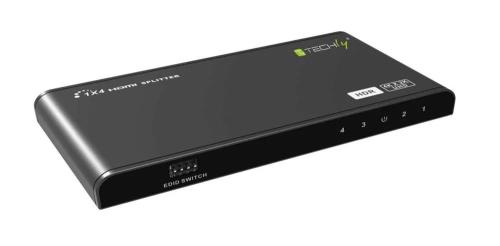 Techly Idata Hdmi2-4k4hdr Multiplicador de Vídeo .