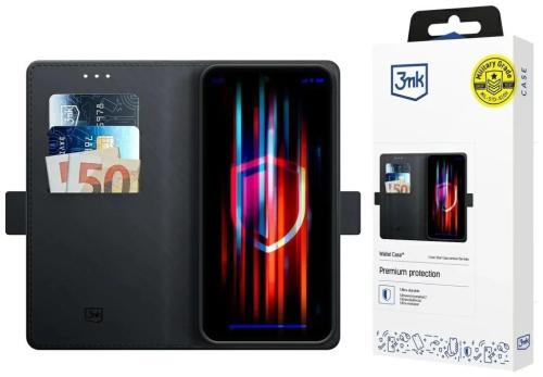 Capa 3MK Carteira Case Samsung Galaxy A36 5G Preto