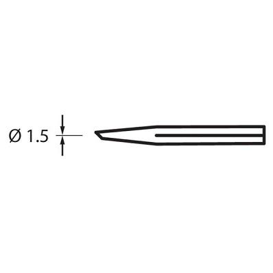Ponta 1.5mm B-06d para Ferro de Soldar 5w Jbc