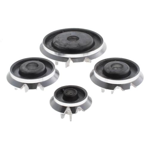 Kit 4 Queimadores para Placa com Segurança