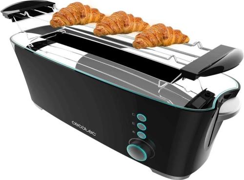 TOST. CECOTEC TOASTTASTE 2R LARGO NEGRO 2180
