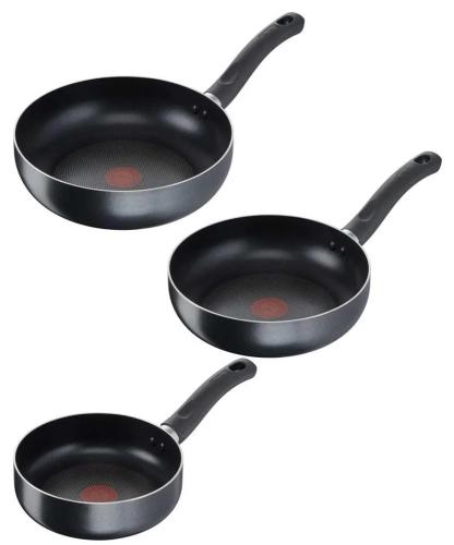 Set 3 Sartenes De Aluminio 20/24/26 Cm Tefal Easy Cook